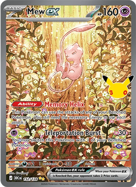 Mew ex (30th Celebration)