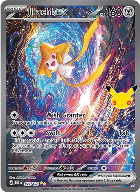 Jirachi ex (30th Celebration)
