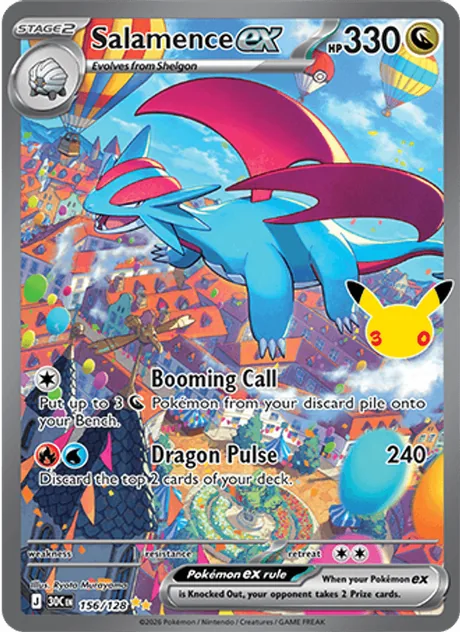 Salamence ex (30th Celebration)