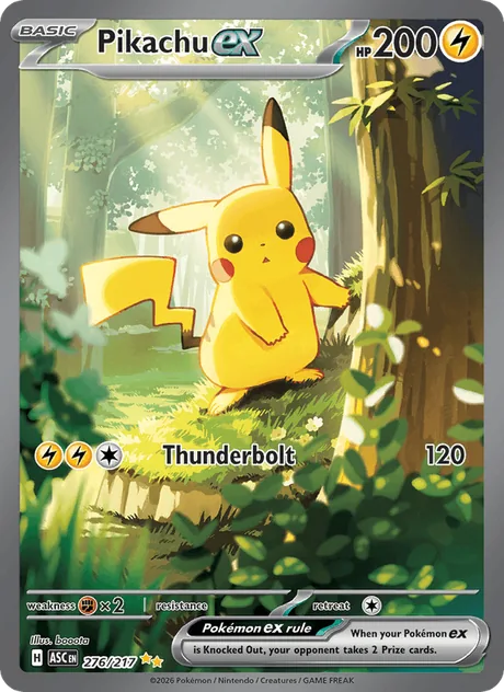Pikachu ex (Ascended Heroes)