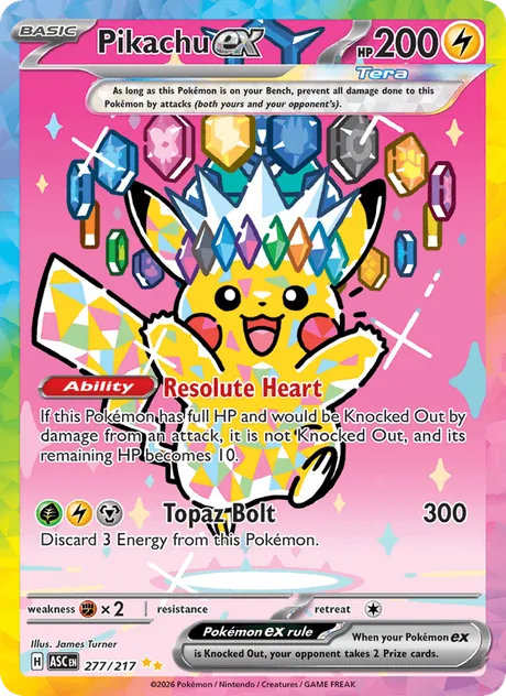 Pikachu ex (Ascended Heroes)