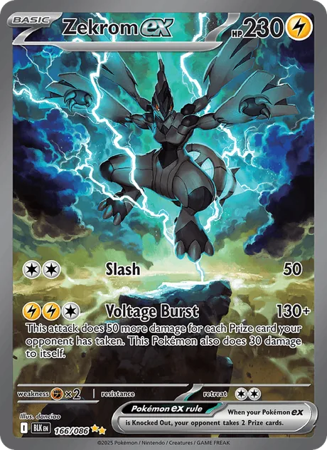 Zekrom ex (Black Bolt)