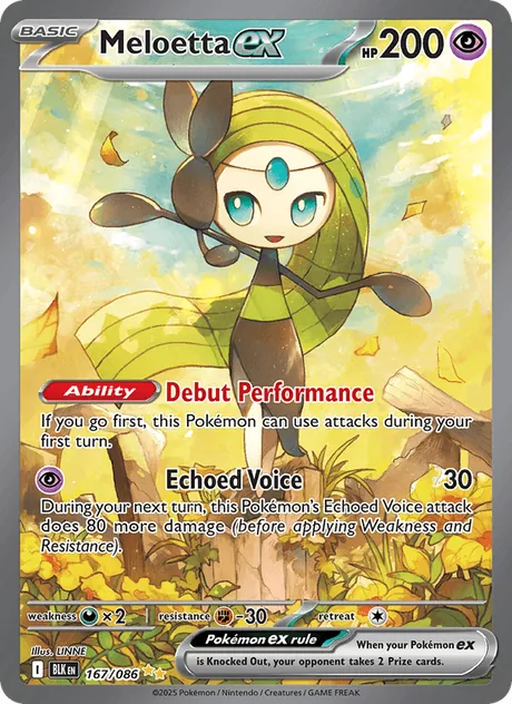 Meloetta ex (Black Bolt)