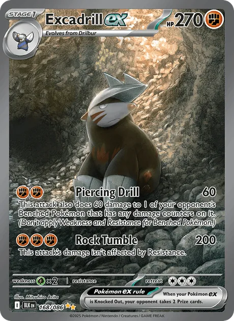 Excadrill ex (Black Bolt)