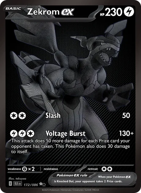 Zekrom ex (Black Bolt)