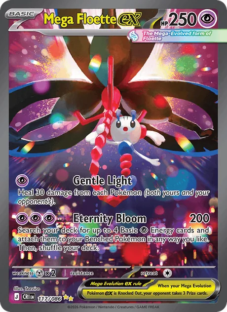 Mega Floette ex (Chaos Rising)