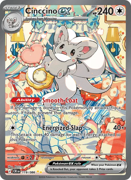 Cinccino ex (Chaos Rising)