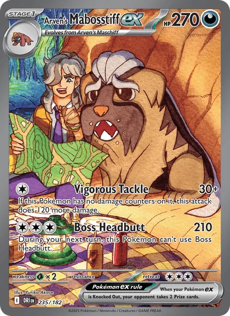 Arven's Mabosstiff ex (Destined Rivals)