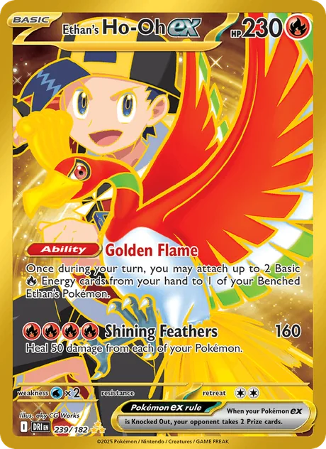 Ethan's Ho-Oh ex (Destined Rivals)