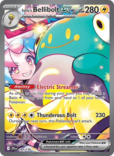 Iono's Bellibolt ex (Journey Together)