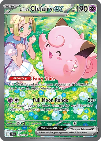 Lillie's Clefairy ex (Journey Together)