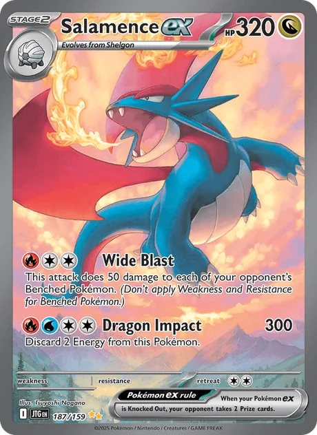 Salamence ex (Journey Together)