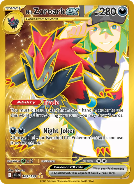 N's Zoroark ex (Journey Together)