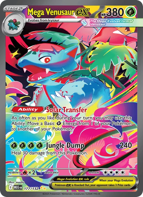 Mega Venusaur ex (Mega Evolution)