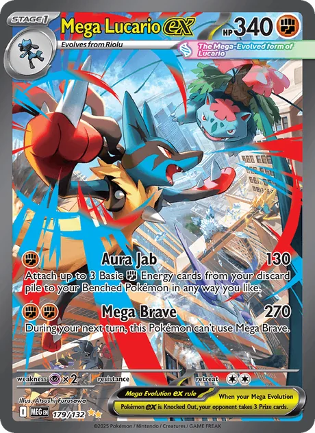 Mega Lucario ex (Mega Evolution)