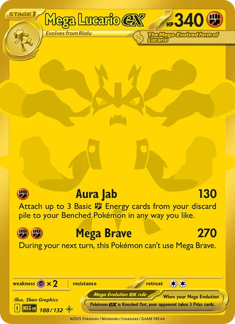 Mega Lucario ex (Mega Evolution)