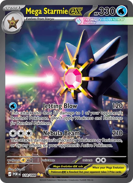Mega Starmie ex (Perfect Order)