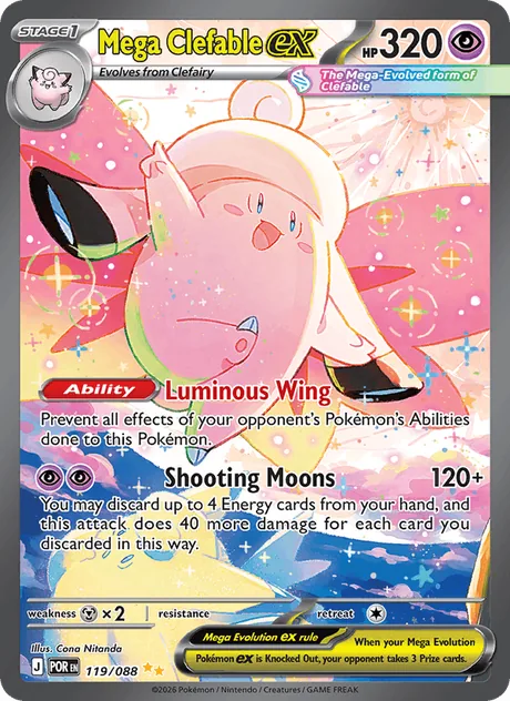 Mega Clefable ex (Perfect Order)