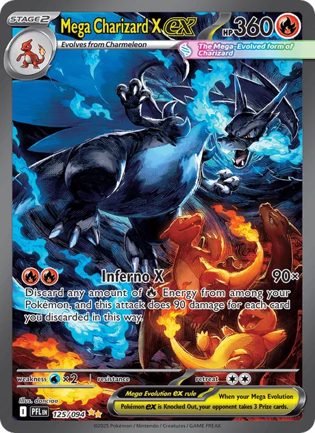 Mega Charizard X ex (Phantasmal Flames)