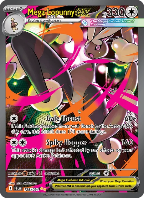 Mega Lopunny ex (Phantasmal Flames)