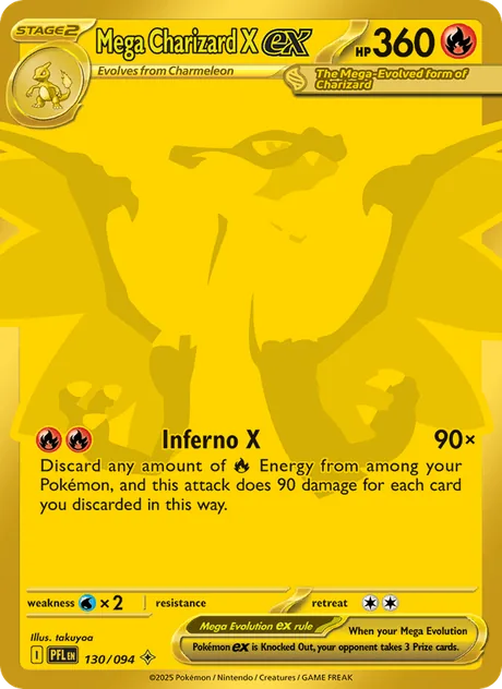 Mega Charizard X ex (Phantasmal Flames)