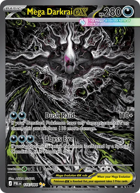 Mega Darkrai ex (Pitch Black)
