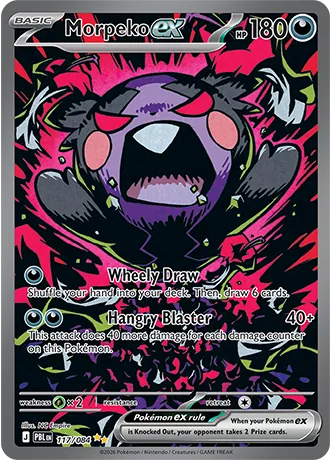 Morpeko ex (Pitch Black)