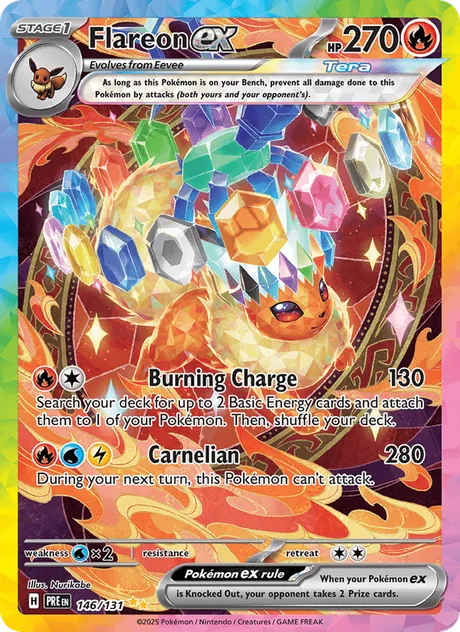 Flareon ex (Prismatic Evolutions)