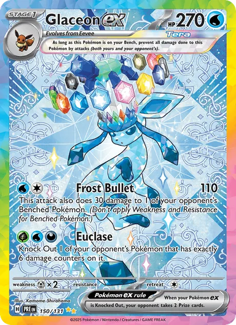 Glaceon ex (Prismatic Evolutions)