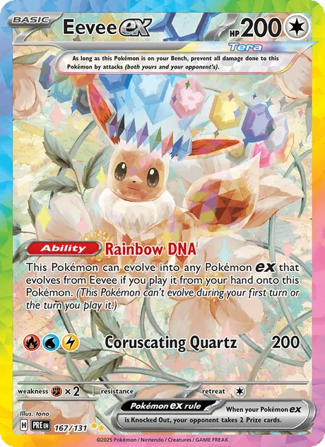 Eevee ex (Prismatic Evolutions)