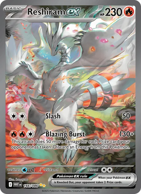 Reshiram ex (White Flare)
