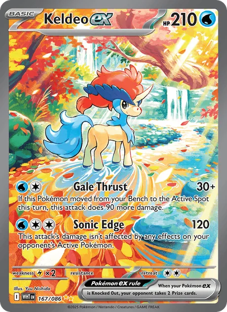 Keldeo ex (White Flare)