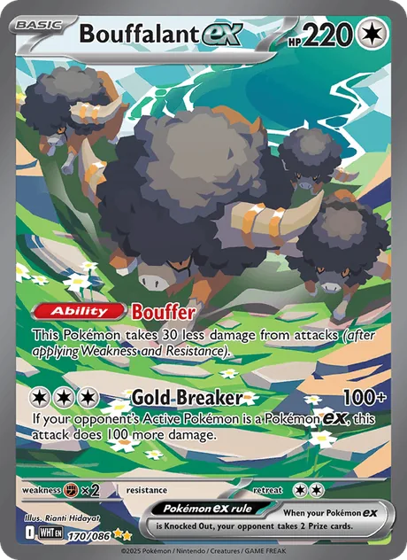 Bouffalant ex (White Flare)