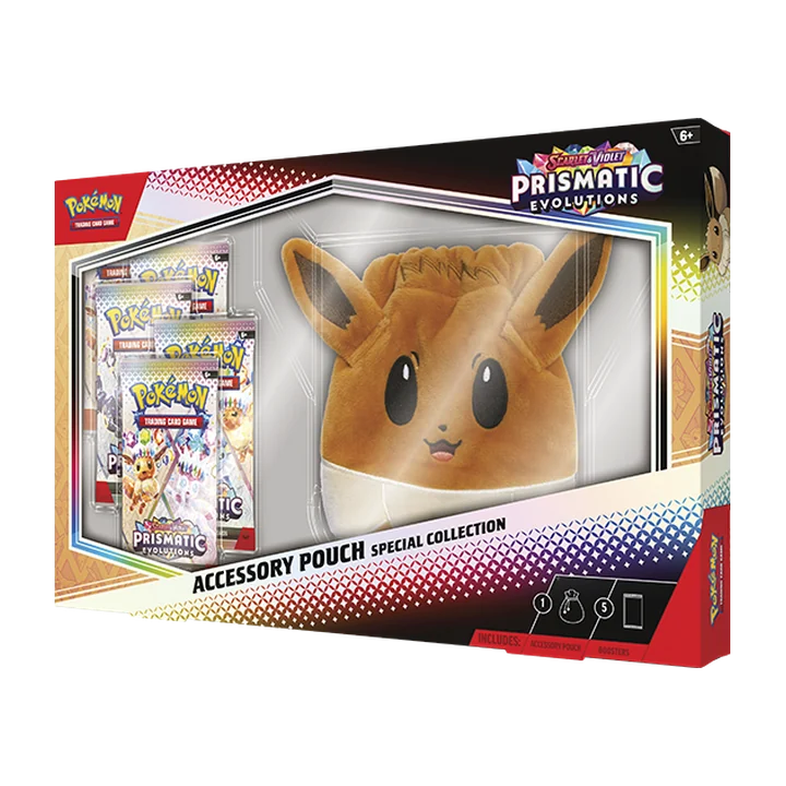 Pokémon TCG: Prismatic Evolutions Collection (Accessory Pouch)
