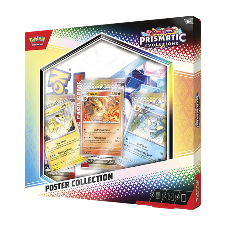 Pokémon TCG: Prismatic Evolutions Poster Collection